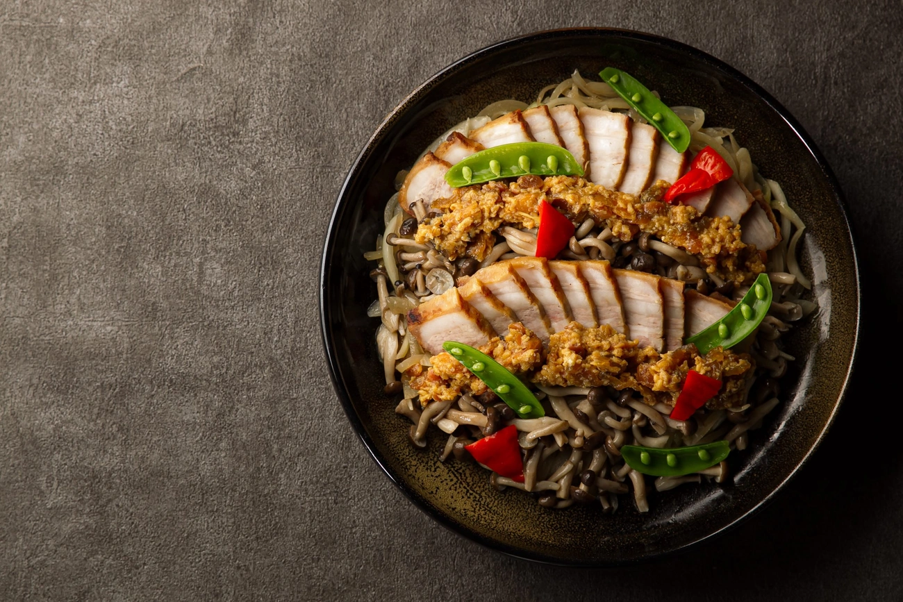 豚肉金山寺焼き