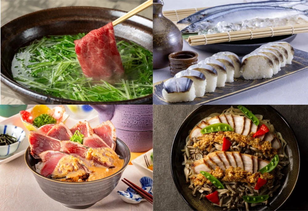 【和歌山・南紀を味わう】ビュッフェメニューのご紹介